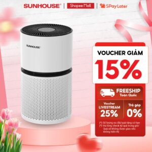 Máy lọc không khí Sunhouse SHD-AP9712 – 3 lớp lọc hiệu quả – Đa dạng chế độ tiện ích – Tích hợp khóa an toàn