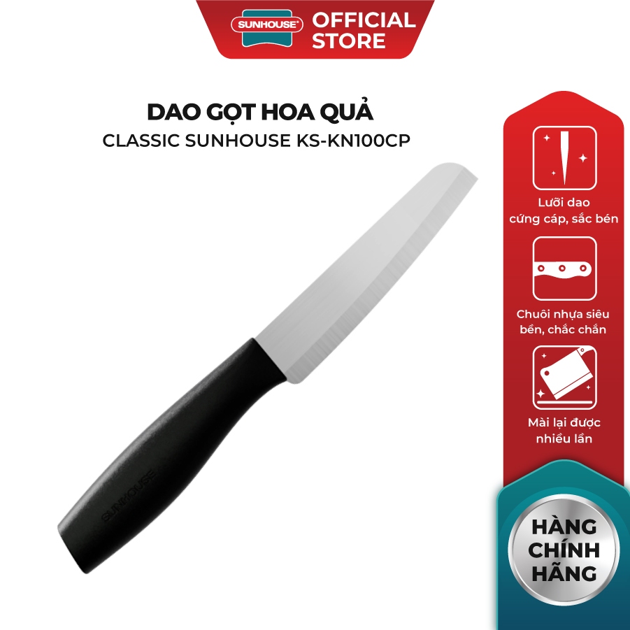 Dao gọt hoa quả Classic Sunhouse KS-KN100CP