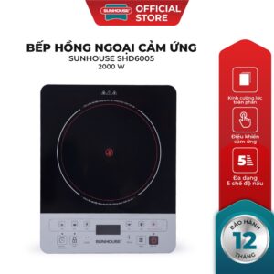 [Mã ELBSJBP03 giảm 12% đơn 500K] Bếp hồng ngoại cảm ứng SUNHOUSE SHD6005