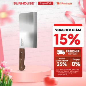 Dao chặt xương thép nguyên khối Sunhouse KS-KN200CS