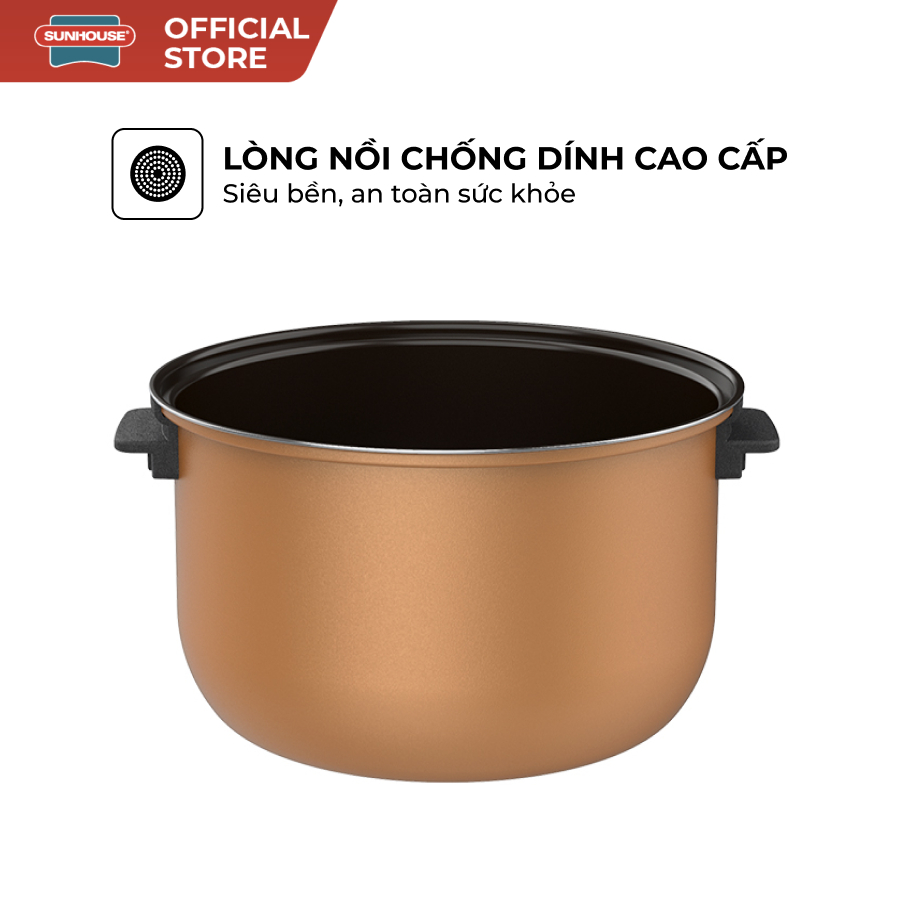 Nồi cơm điện tử 1.8L Sunhouse SHD8911 - 21 chế độ cài sẵn - Hẹn giờ 24H - Bảo hành 12 tháng chính hãng - Ảnh 3
