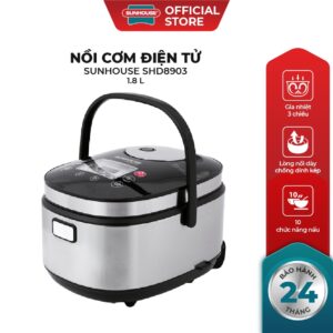 NỒI CƠM ĐIỆN TỬ 1.8L SUNHOUSE MAMA SHD8903