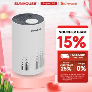 Máy lọc không khí Sunhouse SHD-AP9710 – 3 lớp lọc hiệu quả – Đa dạng chế độ tiện ích – Tích hợp khóa an toàn