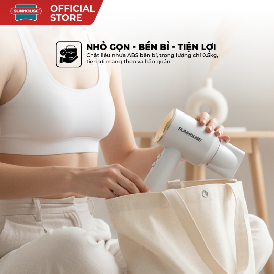 Máy sấy tóc ion âm Sunhouse SHD2320 - Đầu sấy xoay 360 độ - 3 tốc độ gió - X2 tốc độ sấy - Ảnh 7