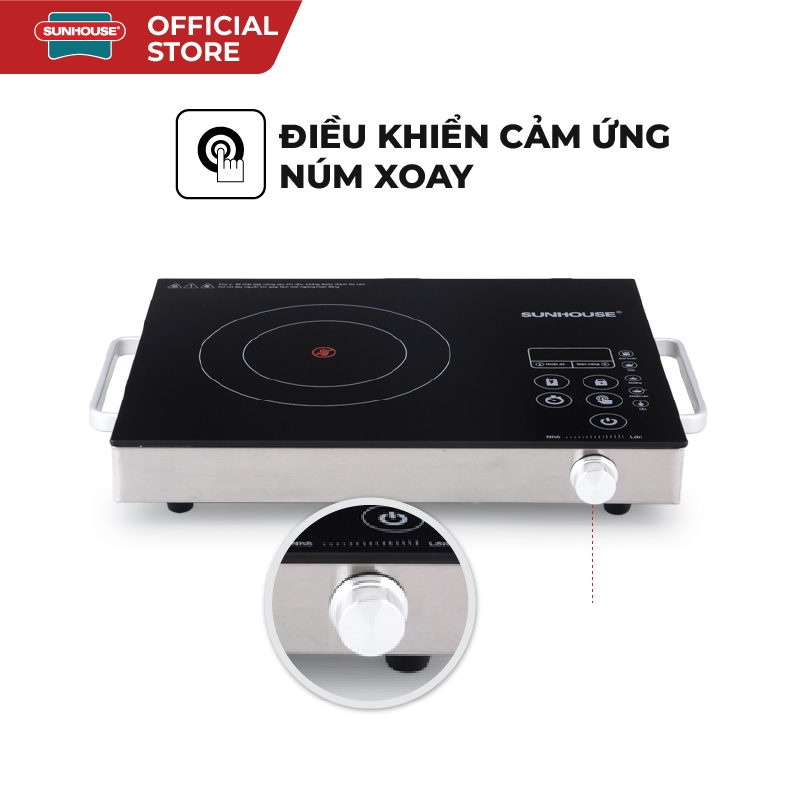 Bếp hồng ngoại cảm ứng SUNHOUSE SHD6017 - Ảnh 4