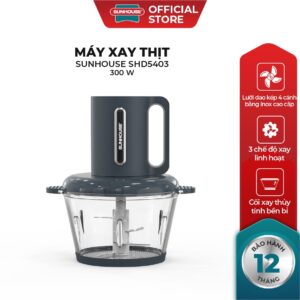 Máy xay thịt Sunhouse SHD5403 – Công suất 300W – Dung tích 1.8L – Đa chức năng – Bảo hành 12 tháng chính hãng