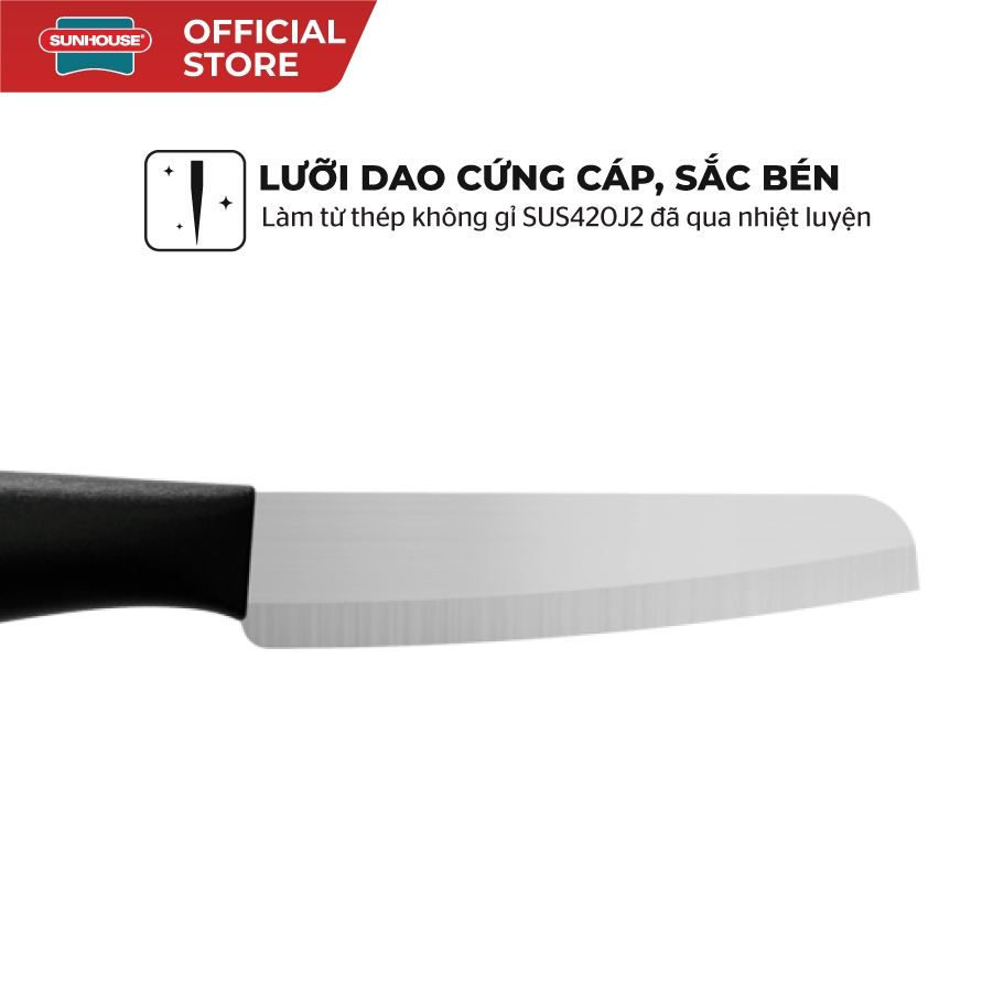 Dao gọt hoa quả Classic Sunhouse KS-KN100CP - Ảnh 2
