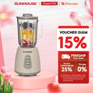 Máy xay sinh tố đa năng SHD5331 – 2 cối đa năng – Xay sinh tố – Xay thịt – Dung tích 1.5L – Công suất 350W