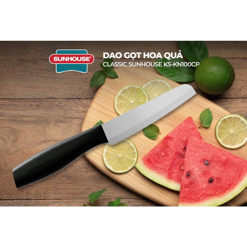 Dao gọt hoa quả Classic Sunhouse KS-KN100CP - Ảnh 5