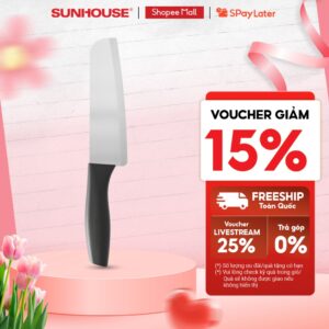 Dao bếp đa năng Classic Sunhouse KS-KN147CK – Lưỡi dao thép không gỉ, mài lại được nhiều lần – Tay cầm chắc chắn